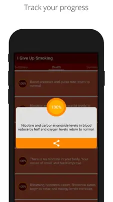 I Give Up Smoking android App screenshot 5